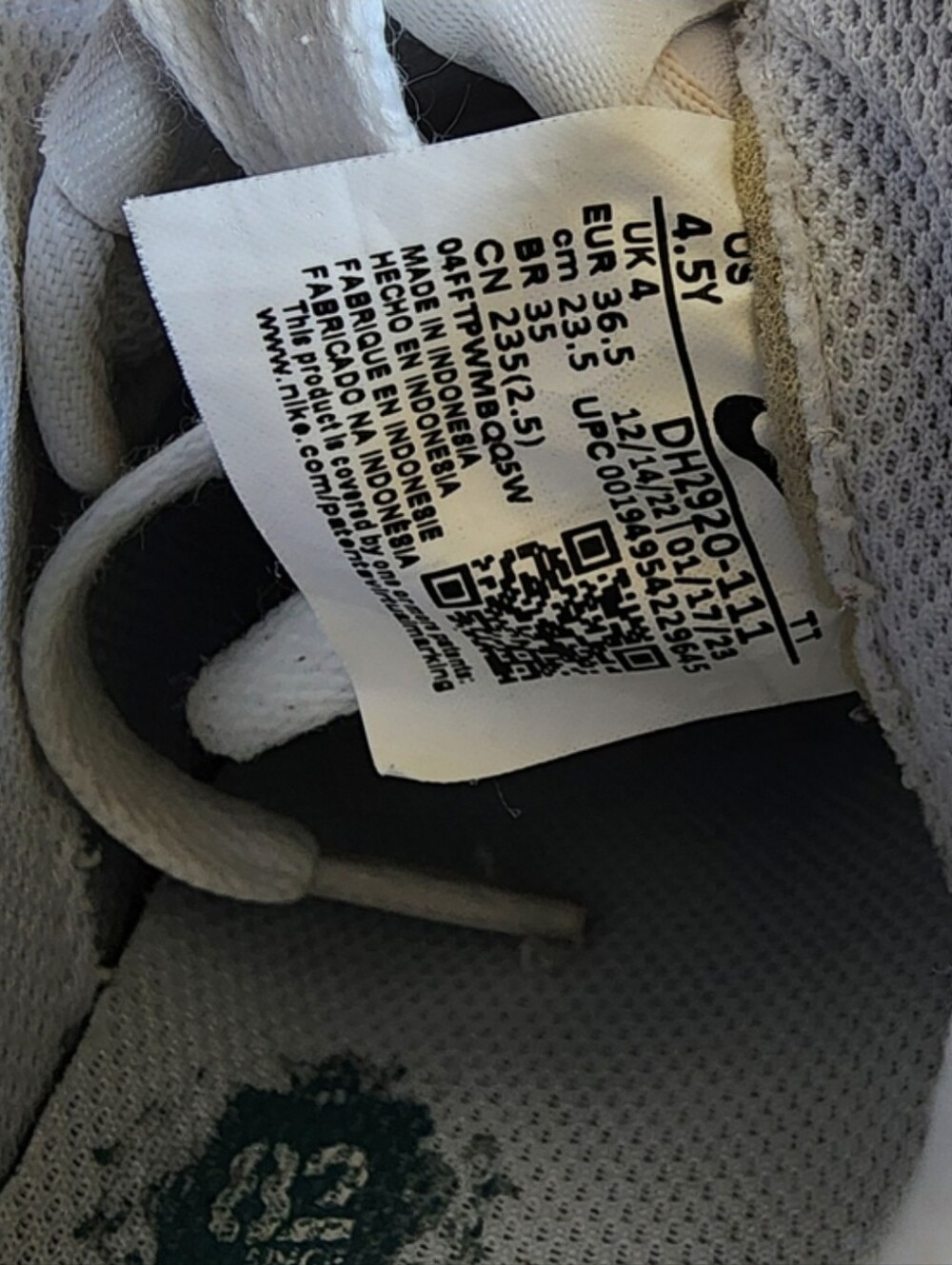NIKE AIR FORCE 1 " SWAROVSKI CUSTOMIZED " WOMEN US SIZE 6 GREAT COND - Picture 11 of 13